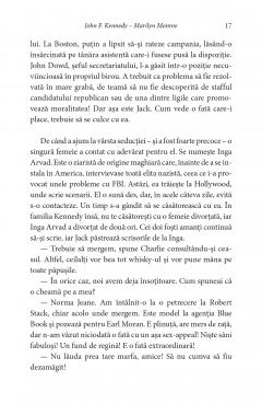 John F. Kennedy - Marilyn Monroe. O iubire imposibila