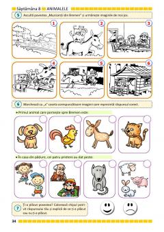 Comunicare in limba romana pentru clasa pregatitoare. Caiet de lucru. Semestrul I