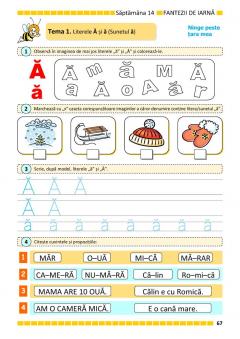 Comunicare in limba romana pentru clasa pregatitoare. Caiet de lucru. Semestrul I