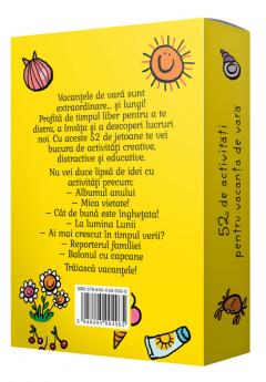 STÉPHANIE BOUDAILLE-LORIN, ILUSTRA?II JOËLLE DREIDEMY / 52 DE ACTIVITA?I PENTRU VACAN?A DE VARA