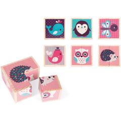 Set Primele Cuburi - Pui de Animale