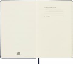 Agenda 2023-2024 - 18-Month Weekly Planner - Large, Hard Cover - Sapphire Blue