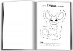 Invat sa scriu, colorez si decupez - Animale