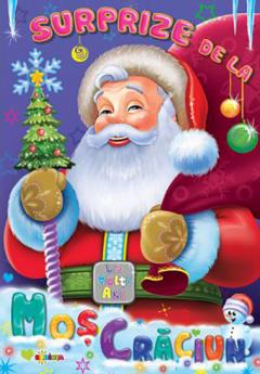 Marea carte de colorat - Surprize de la Mos Craciun