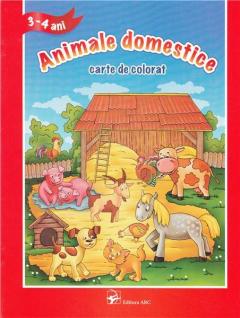 Animale Domestice - carte de colorat