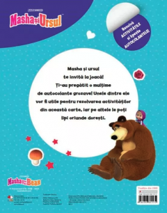 Masha si Ursul. Primele mele activitati cu autocolante