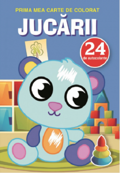 Jucarii - Prima mea carte de colorat