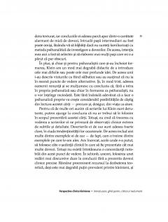 Perspective clinice kleiniene