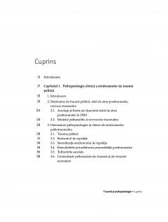 Trauma si psihopatologie