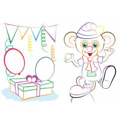 Marea carte de colorat - Animale - Volumul 1