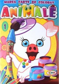Marea carte de colorat - Animale - Volumul 1