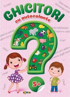 Ghicitori cu autocolante 5+