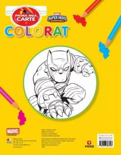 Prima mea carte de colorat - Supereroii
