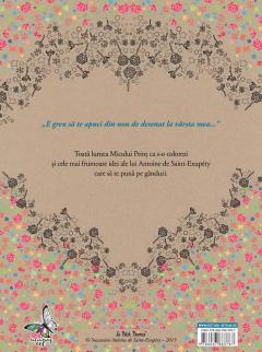 Micul Print - carte de colorat care sa te puna pe ganduri