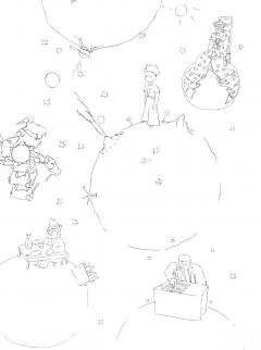 Micul Print - carte de colorat care sa te puna pe ganduri