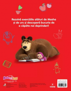 Masha si Ursul. Activitati cu litere si cifre
