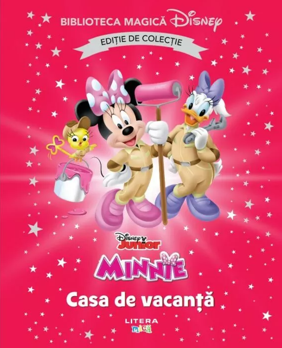 Biblioteca magica. Disney. MINNIE. CASA DE VACANTA. Editie de colectie