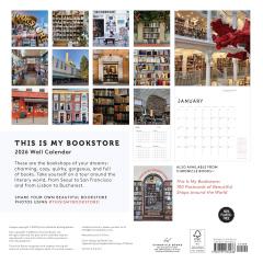 This Is My Bookstore 2026 Wall Calendar