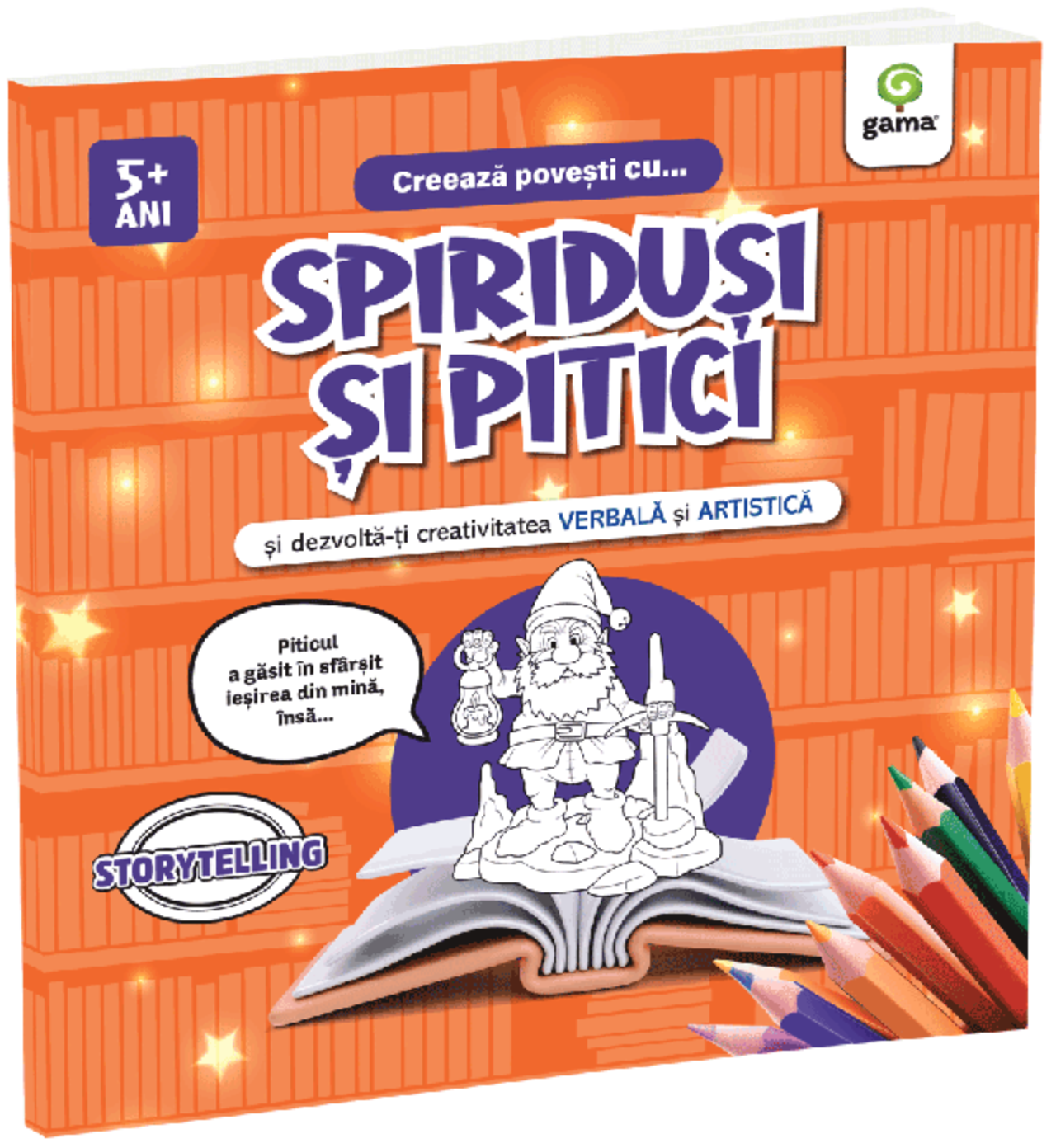 Creeaza povesti cu... Spiridusi si pitici