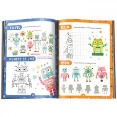 Cartea ta cool de activitati cu roboti