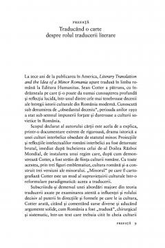 Traducerea literara si destinul Romaniei in comunism