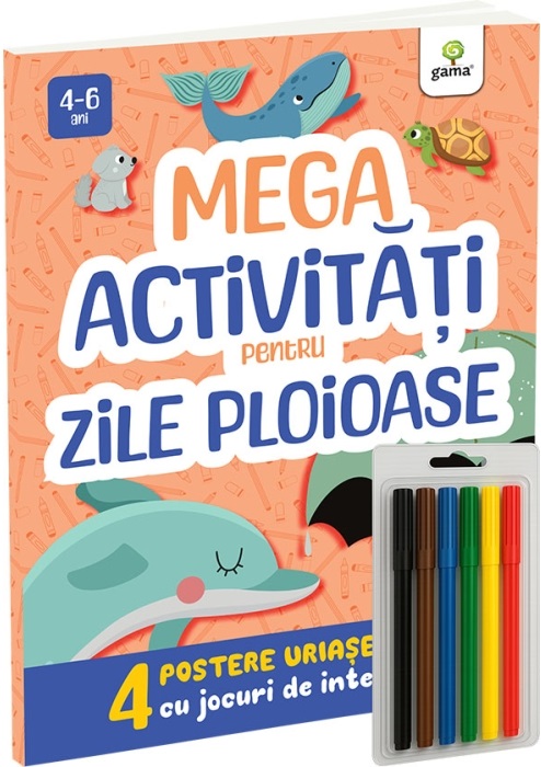 Mega activitati pentru zile ploioase