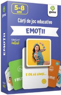 Carti de joc educative - Emotii