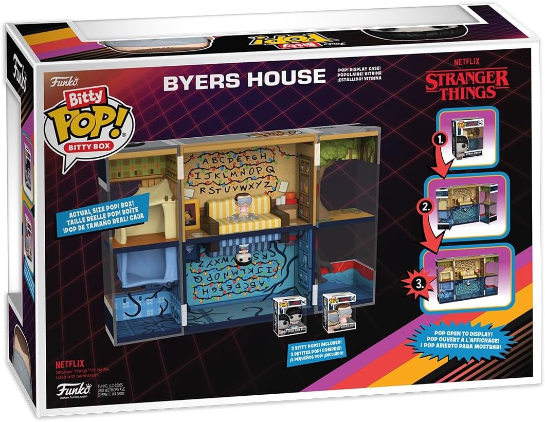 Figurina - Funko Pop! Bitty - Stranger Things - Byers House