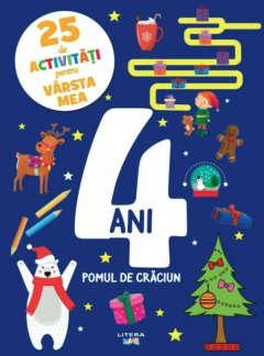 25 de activitati pentru varsta mea. 4 ani. Pomul de Craciun