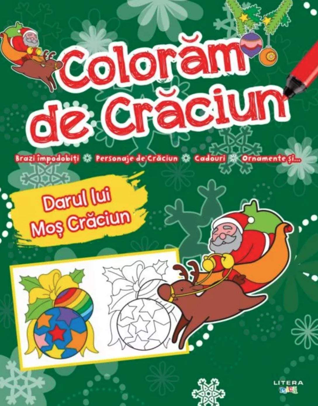 PICTAM DE CRACIUN. Darul lui Mos Craciun