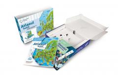 Pachet - Creion electronic si carte - Atlasul Lumii 