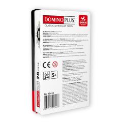 Joc de societate - Domino Plus (Cutie metalica)