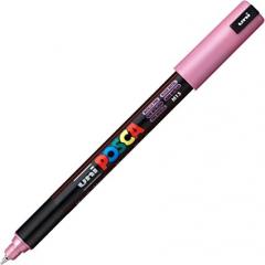 Marker Posca 0.7 mm - Roz metalizat