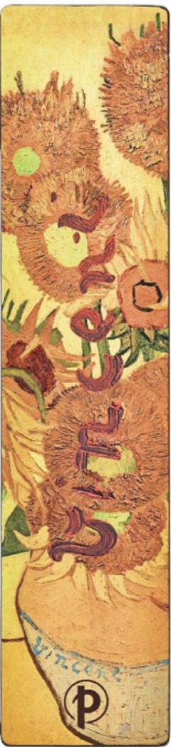 Semn de carte - Embellished Manuscripts Collection - Van Gogh - Sunflowers