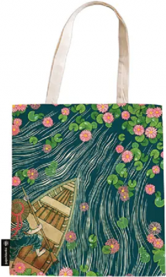 Tote bag - Living with Yuko - Lotus River