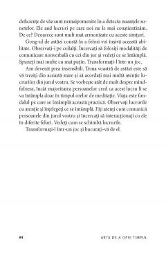 Arta de a opri timpul