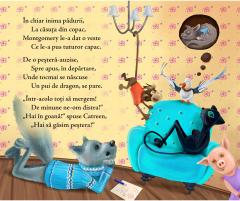 Lupul si puiul de dragon