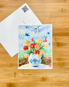 Ilustrata Aprilie acasa by Aliona Bereghici