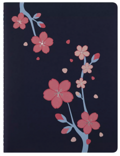Caiet - Moleskine Sakura - Lined, Extra Large