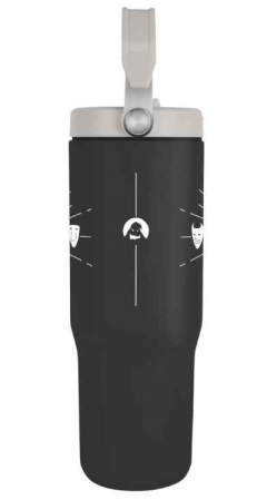 Termos The Nightmare before Christmas - Negru, 880 ml