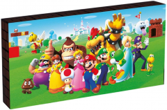 Obiect decorativ - Super Mario Group - iluminare LED