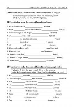 Limba germana. Exercitii de gramatica si vocabular 