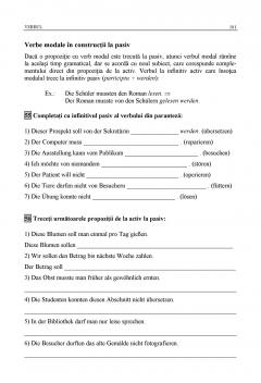 Limba germana. Exercitii de gramatica si vocabular 