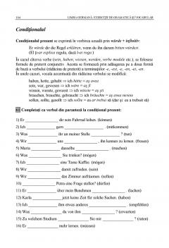Limba germana. Exercitii de gramatica si vocabular 
