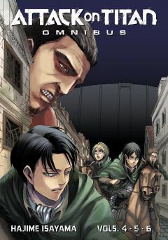 Attack on Titan Omnibus 2 (Volumes 4-6)