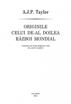 Originile celui de-al Doilea Razboi Mondial