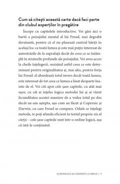 Actioneaza si gandeste ca Freud