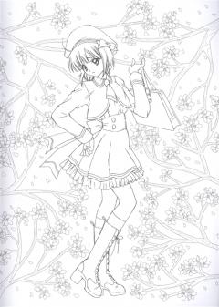 Wow Manga. Раскраска для творчества и вдохновения