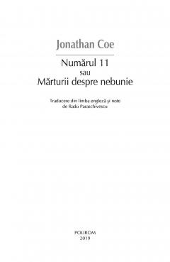 Numarul 11 sau Marturii despre nebunie