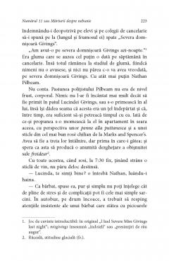 Numarul 11 sau Marturii despre nebunie